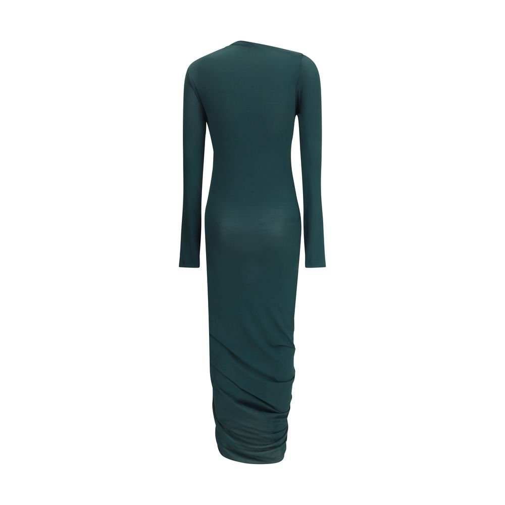 Ferragamo Drapiertes Midikleid
