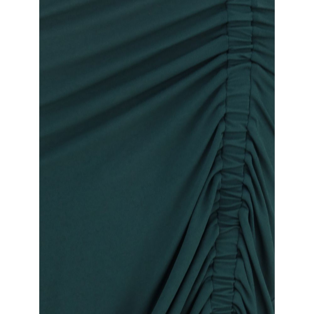 Ferragamo Drapiertes Midikleid