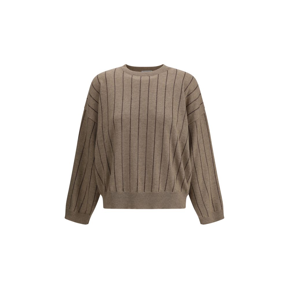 Brunello Cucinelli Pullover mit Pailletten
