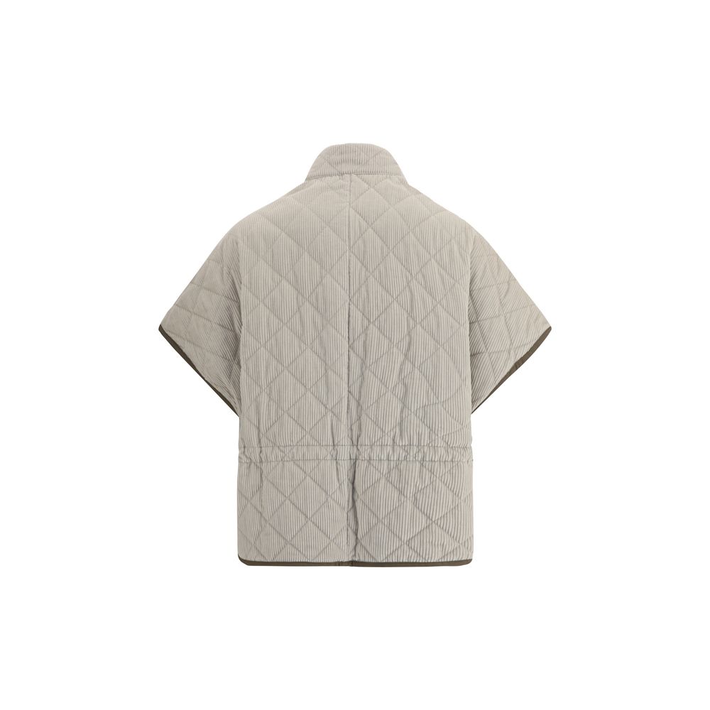 Brunello Cucinelli Steppjacke aus Kord
