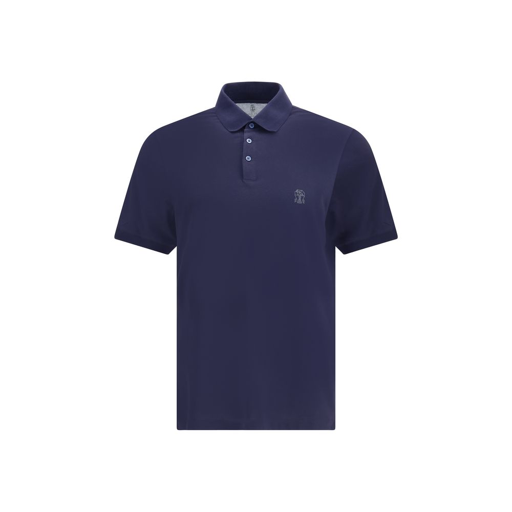 Brunello Cucinelli Polohemd mit Logo