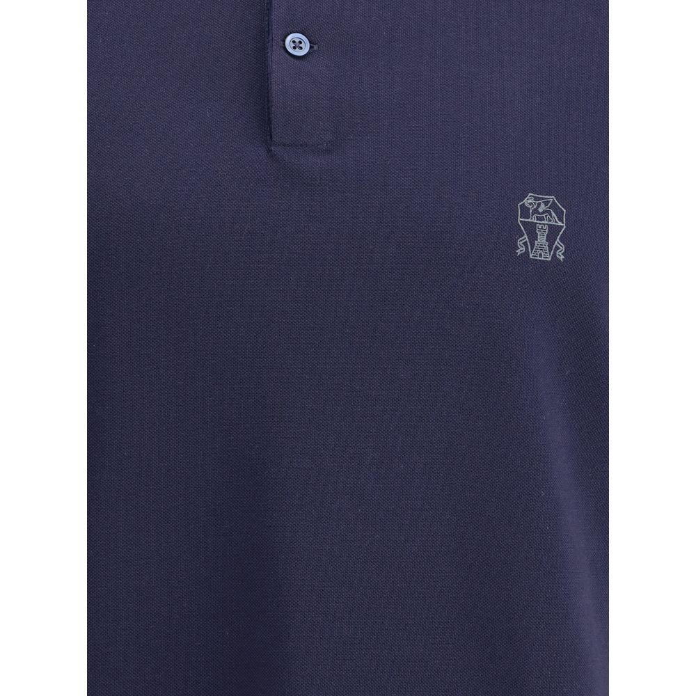 Brunello Cucinelli Polohemd mit Logo