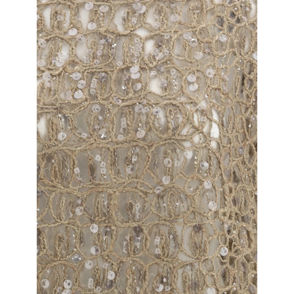 Brunello Cucinelli Pailletten-Pullover