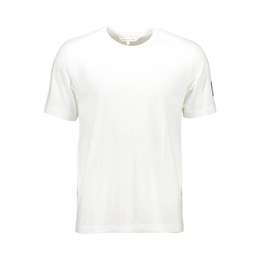 Calvin Klein T-Shirt aus weißer Baumwolle