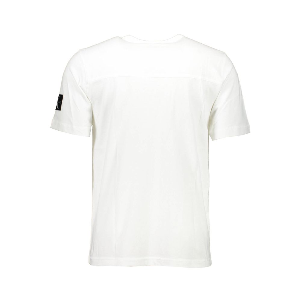 Calvin Klein T-Shirt aus weißer Baumwolle