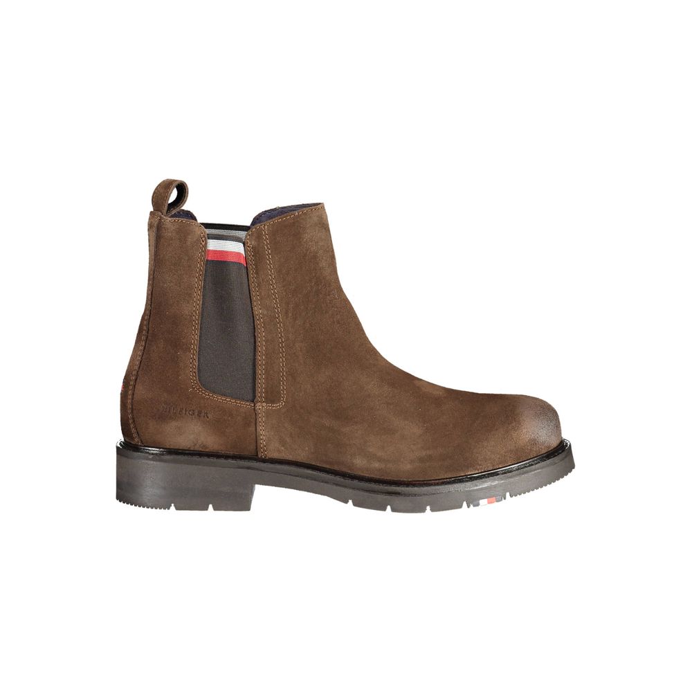 Tommy Hilfiger Brauner Polyester-Stiefel