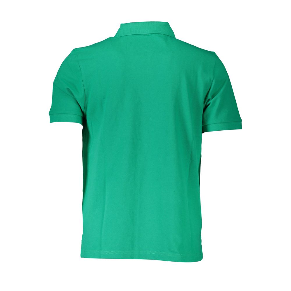 North Sails Grünes Baumwoll-Poloshirt