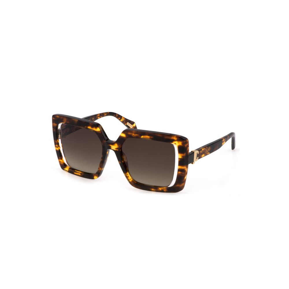 Just Cavalli Braune Plastiksonnenbrille