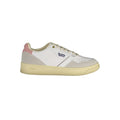 Gas Weißes Kunstleder Sneaker