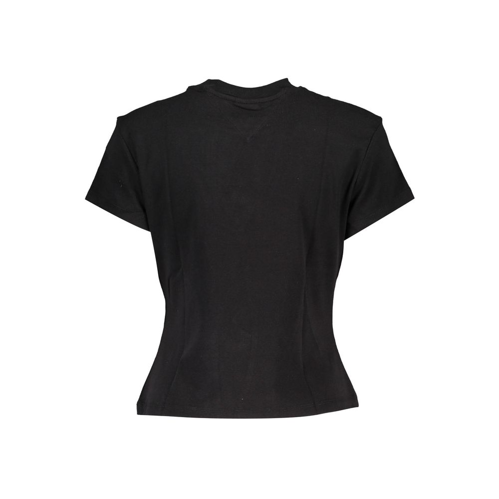 Tommy Hilfiger Schwarze Baumwoll-Oberteile &amp