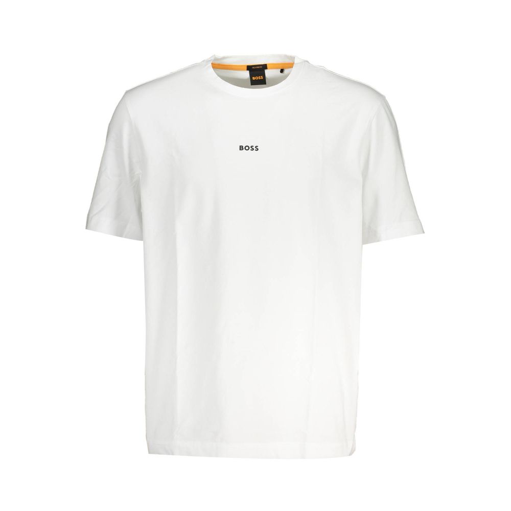 Hugo Boss T-Shirt aus weißer Baumwolle