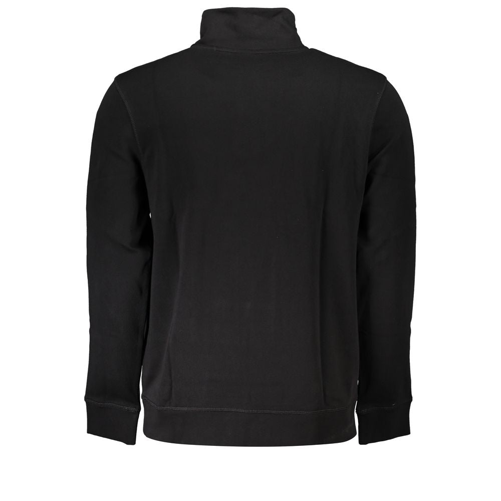 Hugo Boss Schwarzer Baumwollpullover