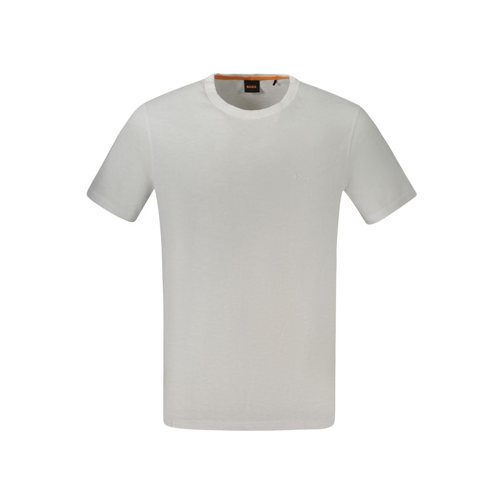 Hugo Boss T-Shirt aus weißer Baumwolle
