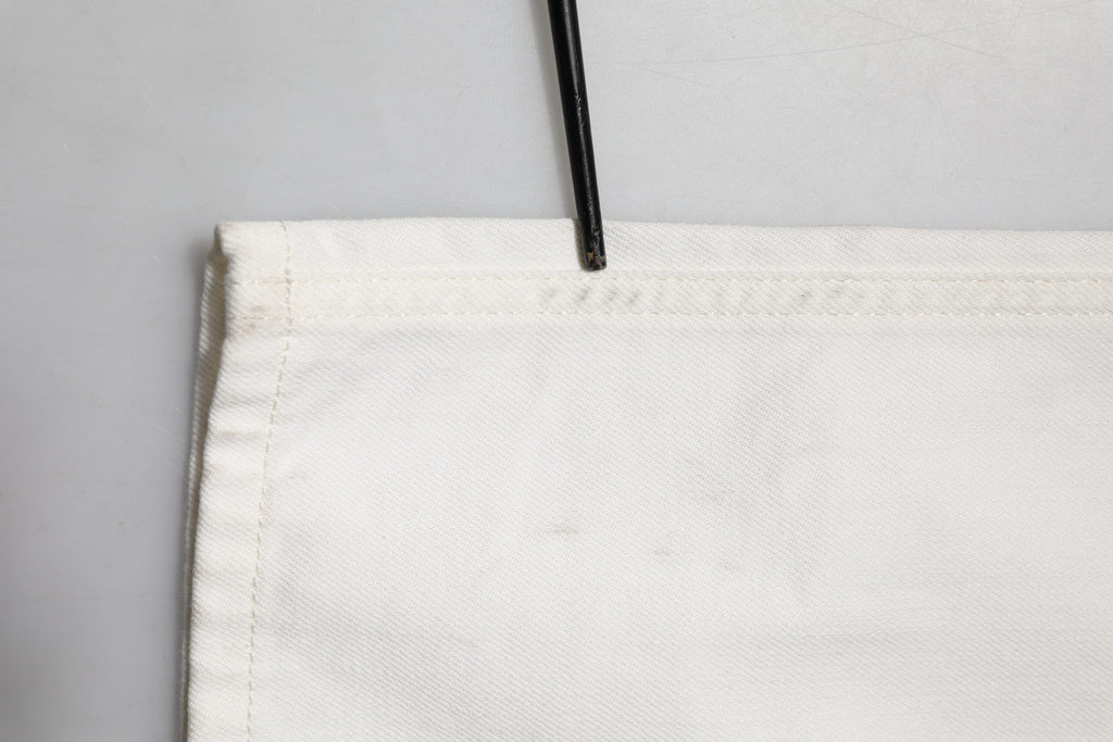 Dolce & Gabbana Weiße Baumwolle Skinny Männer Denim Jeans