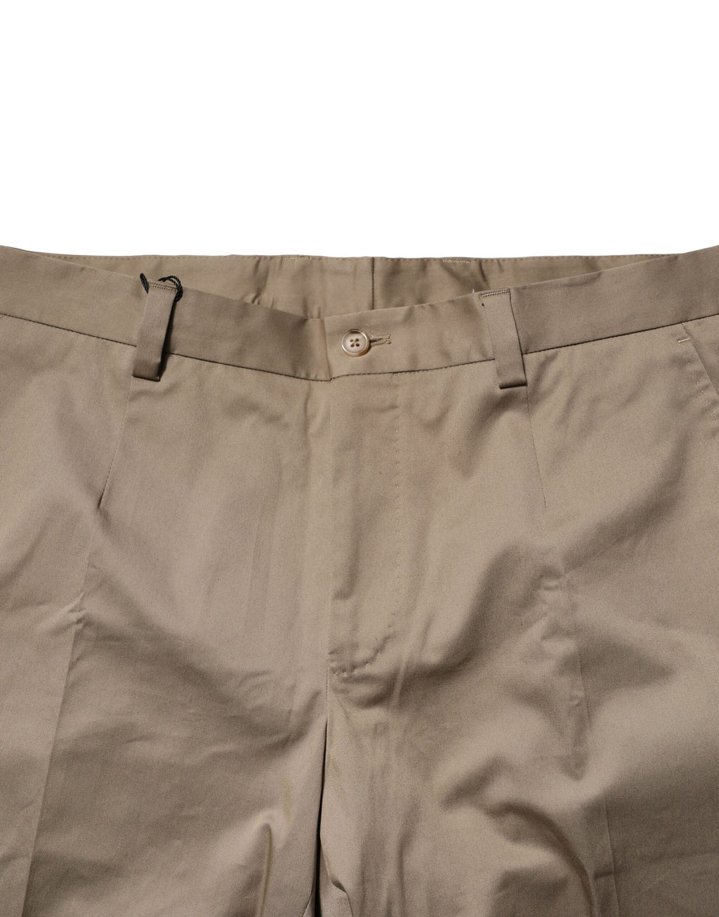 Dolce & Gabbana Braun Baumwolle Konisch Herren Formal Hose