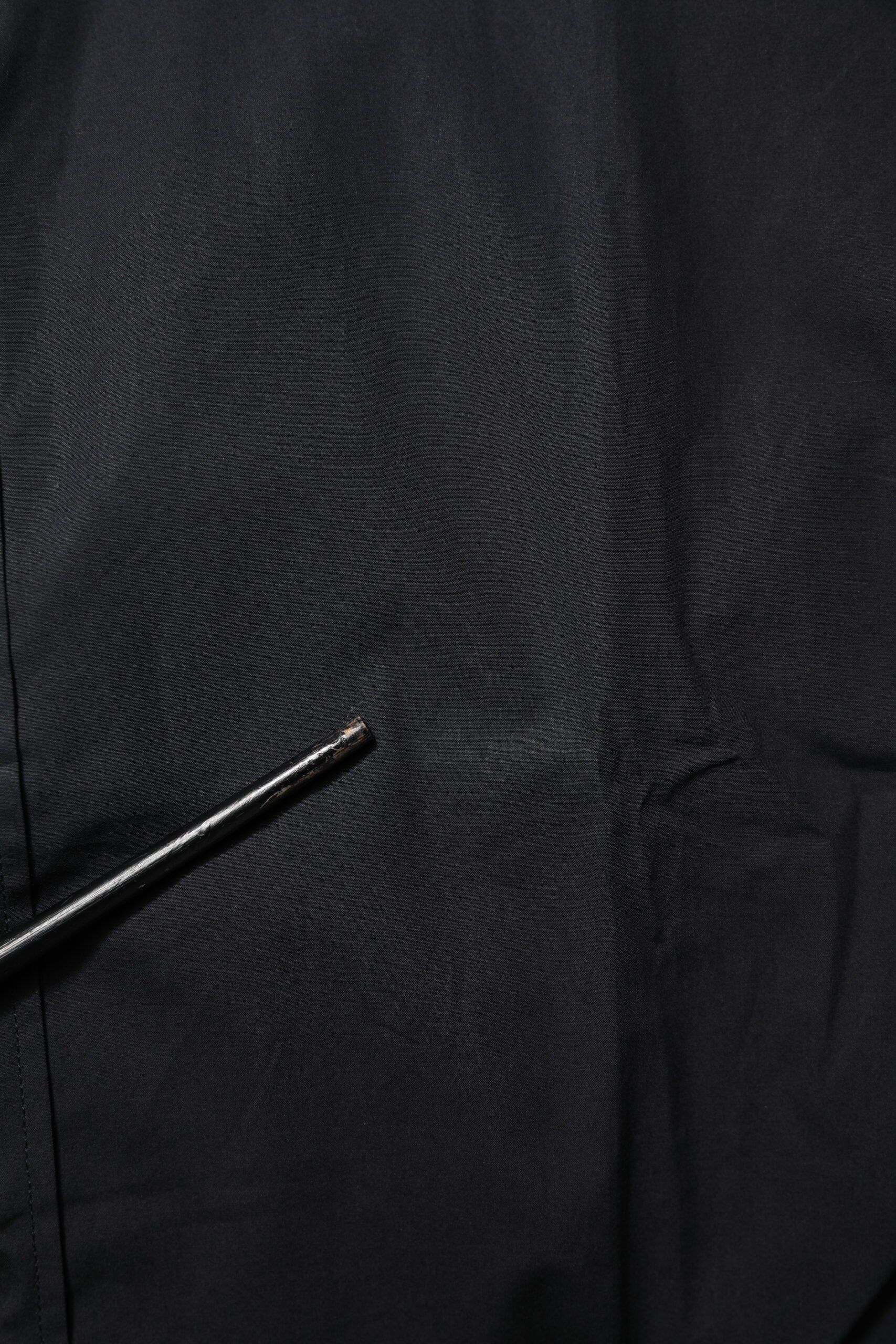 Dolce & Gabbana Schwarzes Baumwollhemd GOLD mit langen Ärmeln