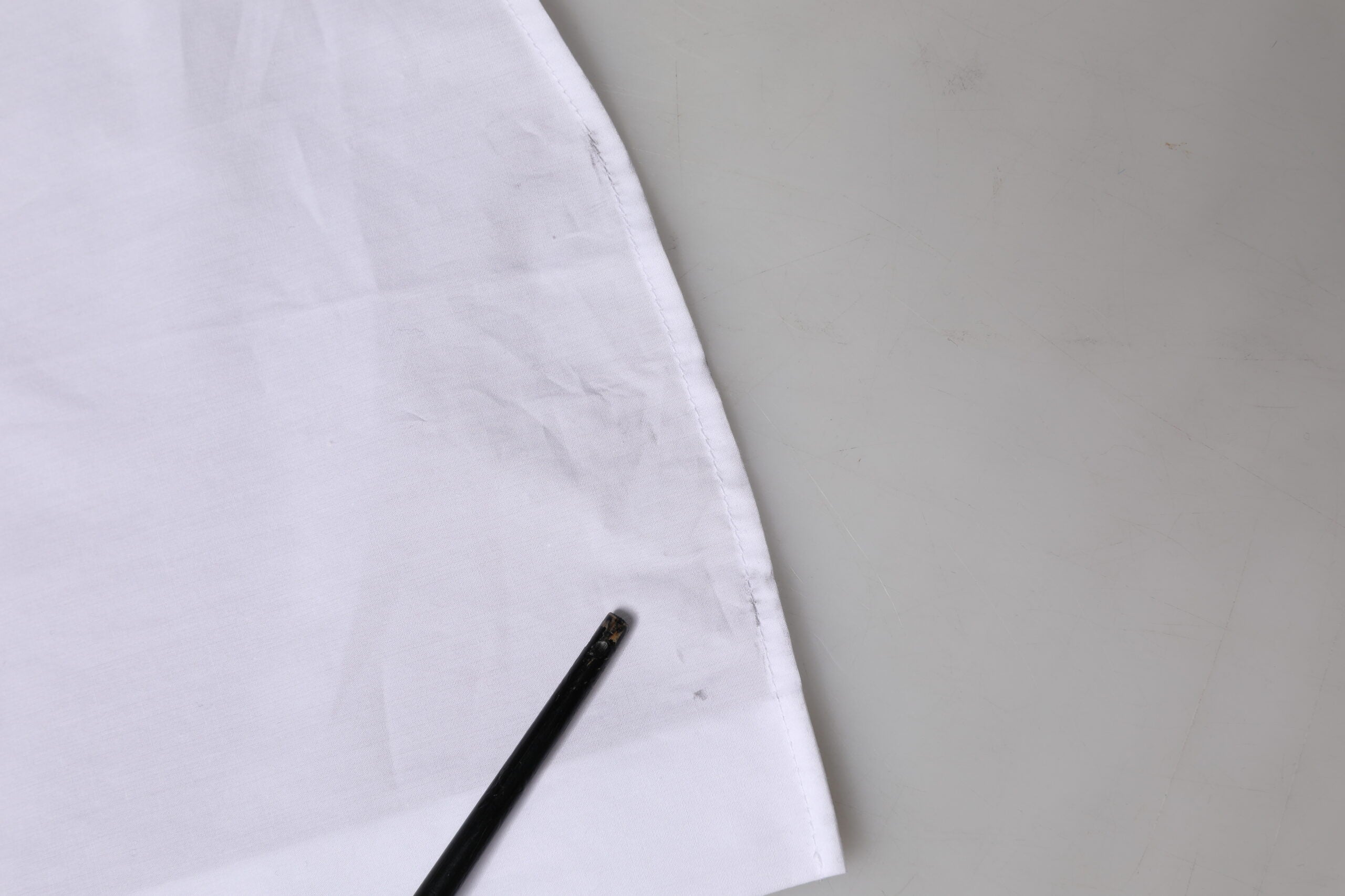 Dolce & Gabbana Weißes Baumwollkragen-Top mit kurzen Ärmeln