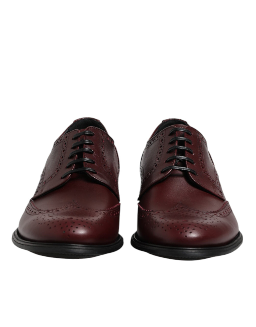 Dolce & Gabbana Bruine Leren Veterschoenen