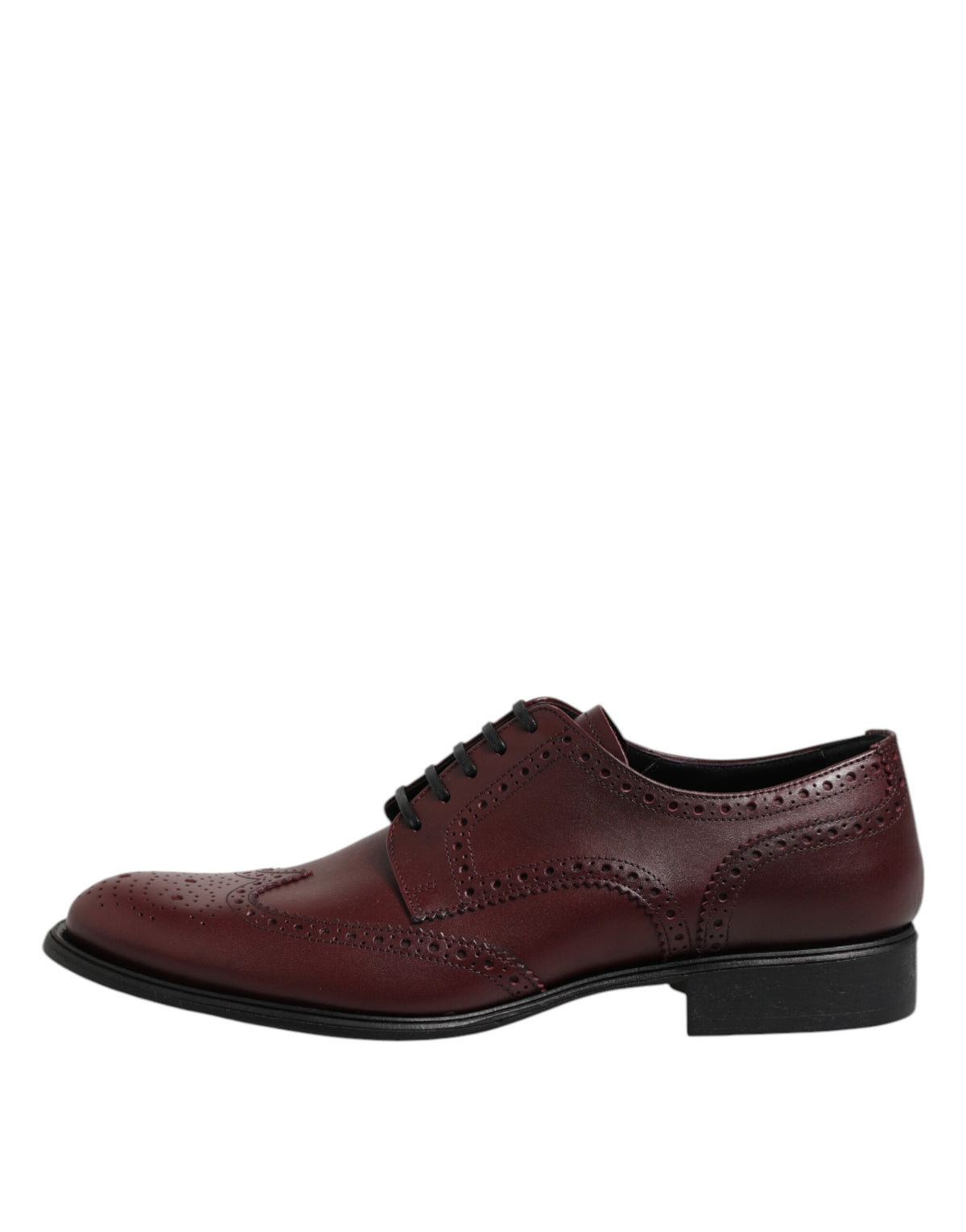 Dolce & Gabbana Bruine Leren Veterschoenen