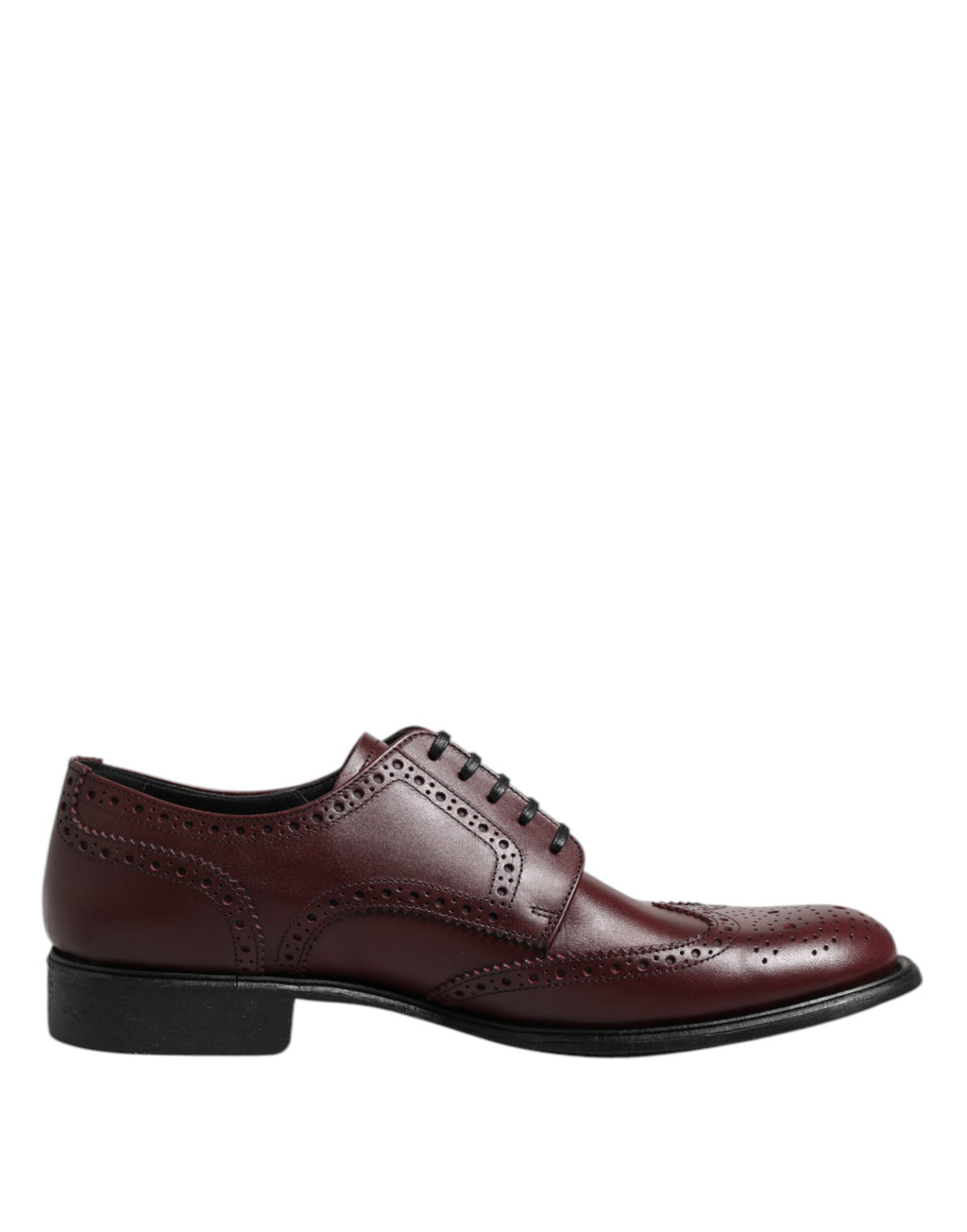 Dolce & Gabbana Bruine Leren Veterschoenen