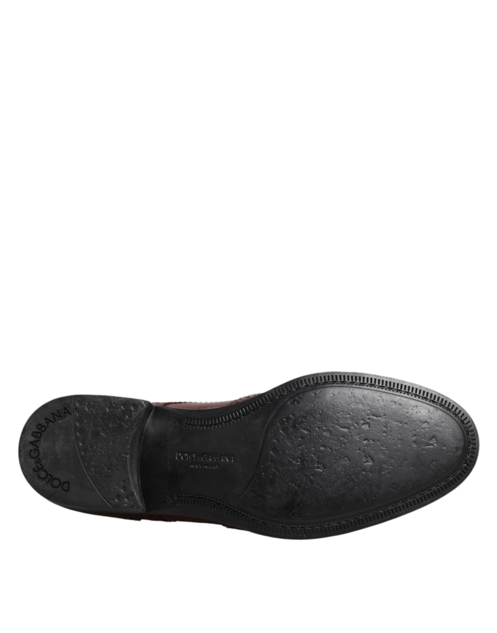 Dolce & Gabbana Bruine Leren Veterschoenen