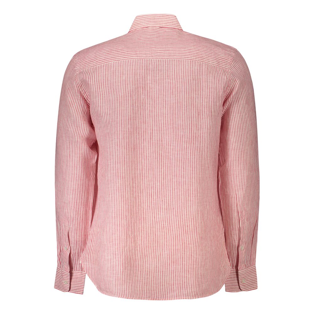 North Sails Rotes Leinenhemd