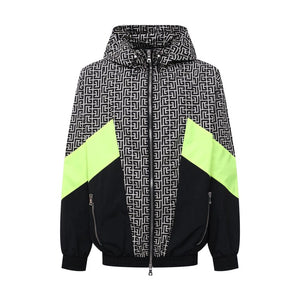 Balmain Multicolor Nylon Jacke