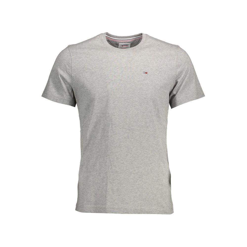 Tommy Hilfiger T-Shirt aus grauer Baumwolle