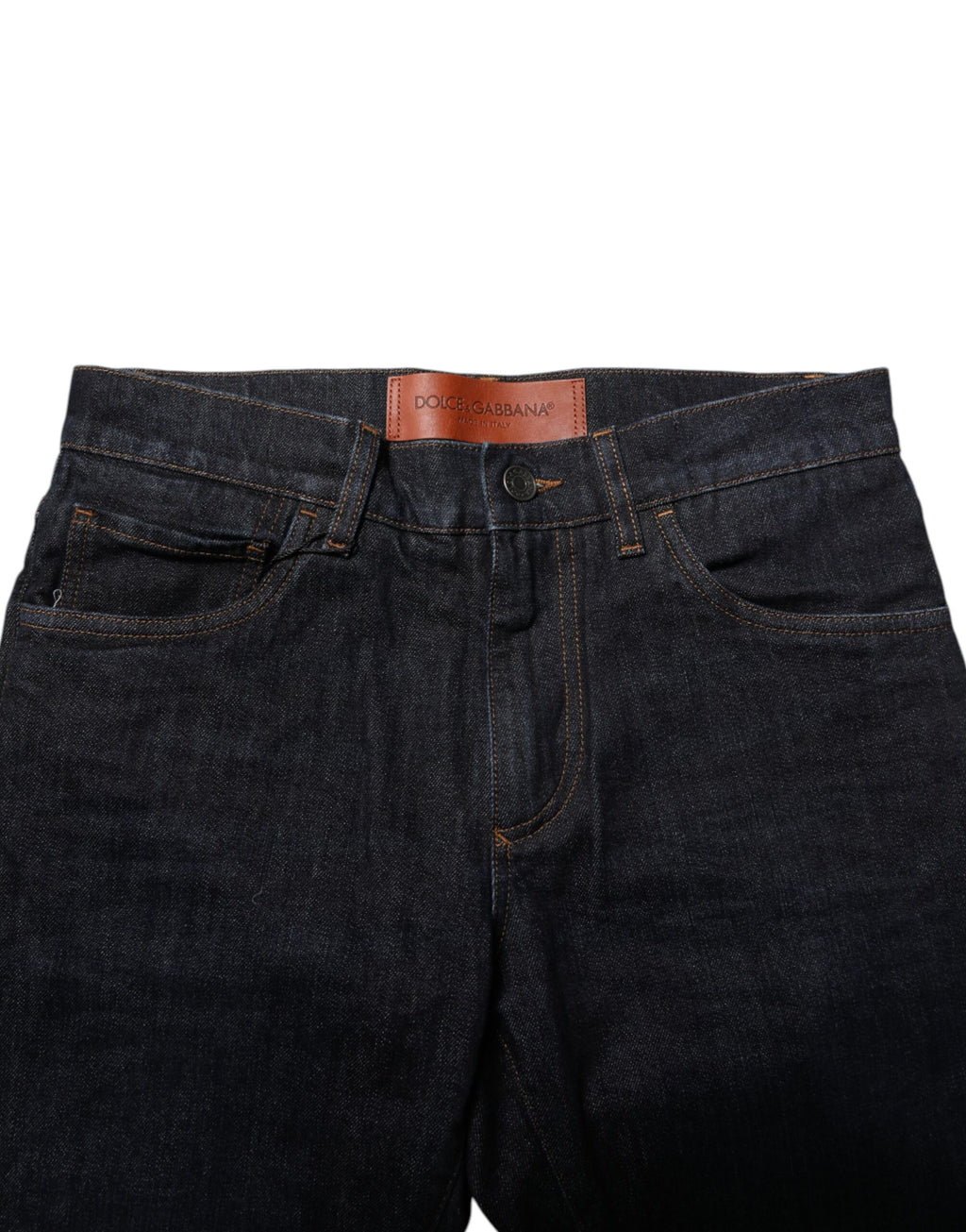 Dolce & Gabbana Schwarz Baumwolle Skinny Denim Männer Jeans