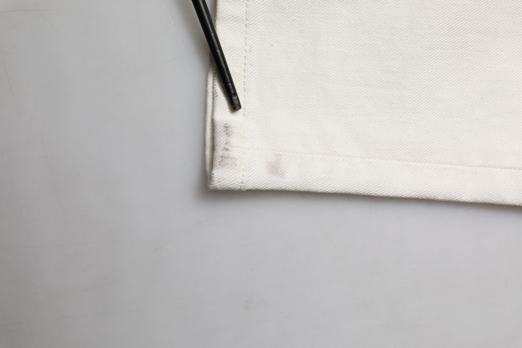 Dolce & Gabbana Weiße Baumwolle Skinny Männer Denim Jeans