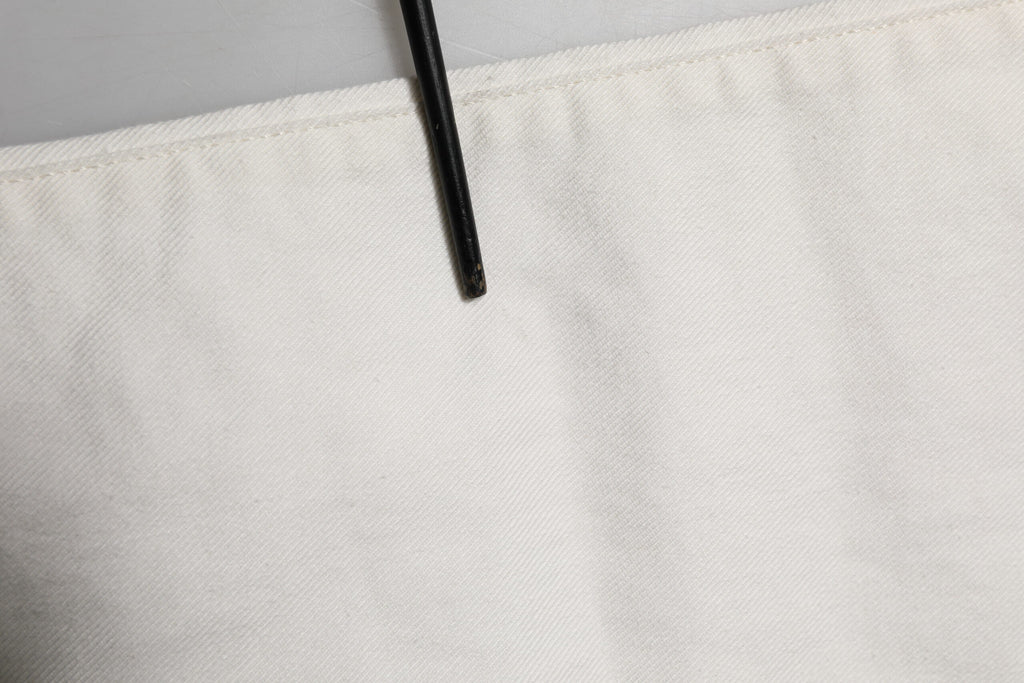 Dolce & Gabbana Weiße Baumwolle Skinny Männer Denim Jeans