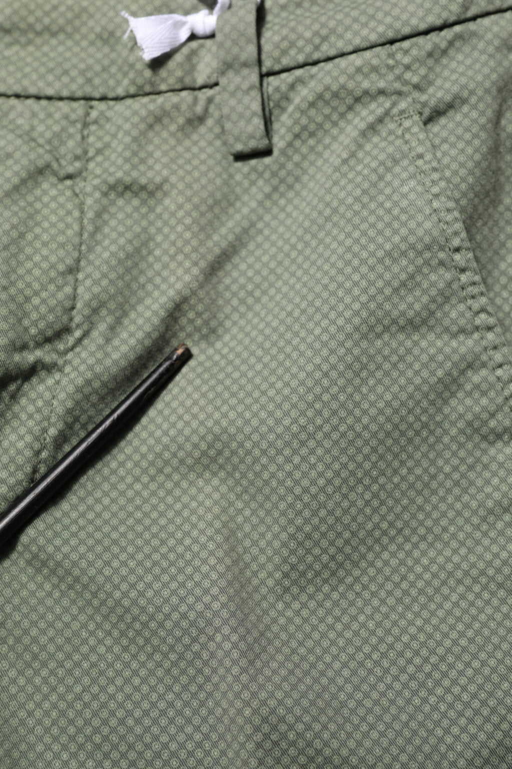 Dondup Grüne Skinny Fit Freizeithosen mit mittlerer Taille