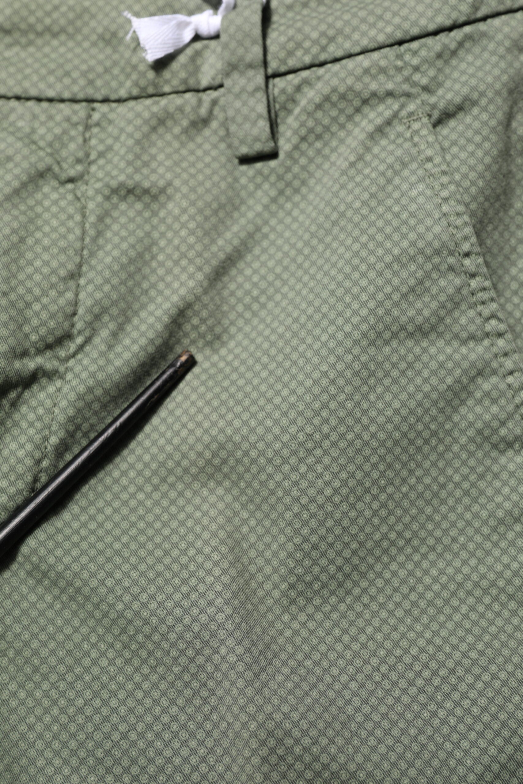 Dondup Grüne Skinny Fit Freizeithosen mit mittlerer Taille