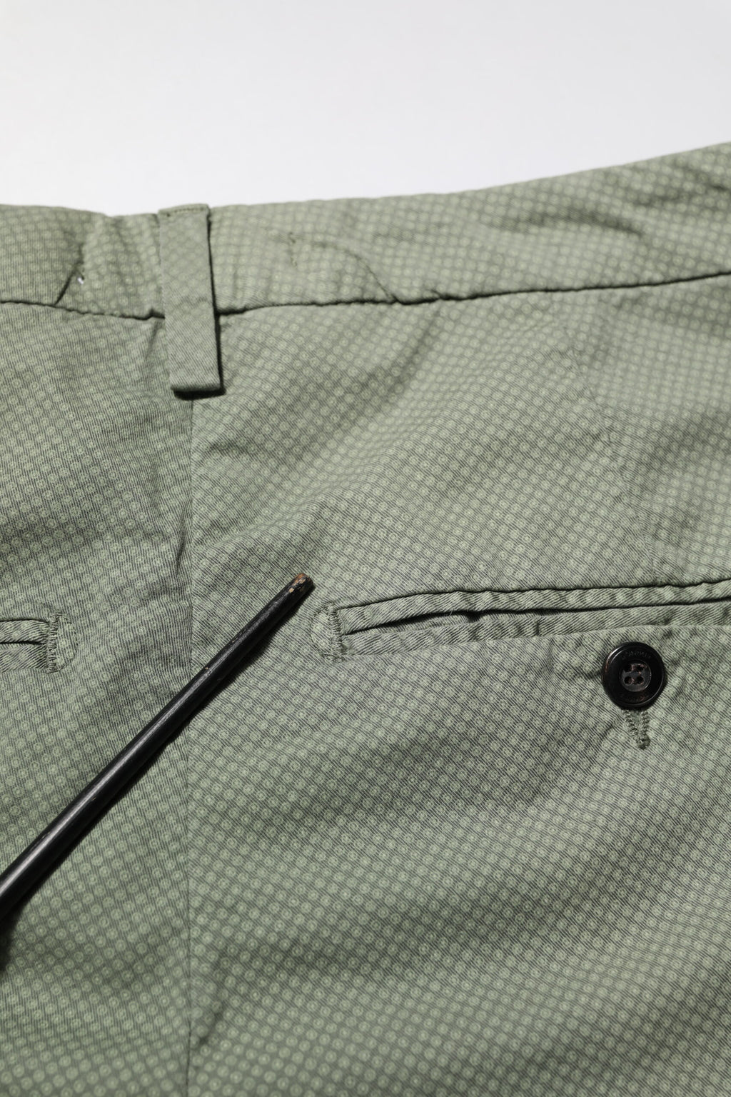 Dondup Grüne Skinny Fit Freizeithosen mit mittlerer Taille