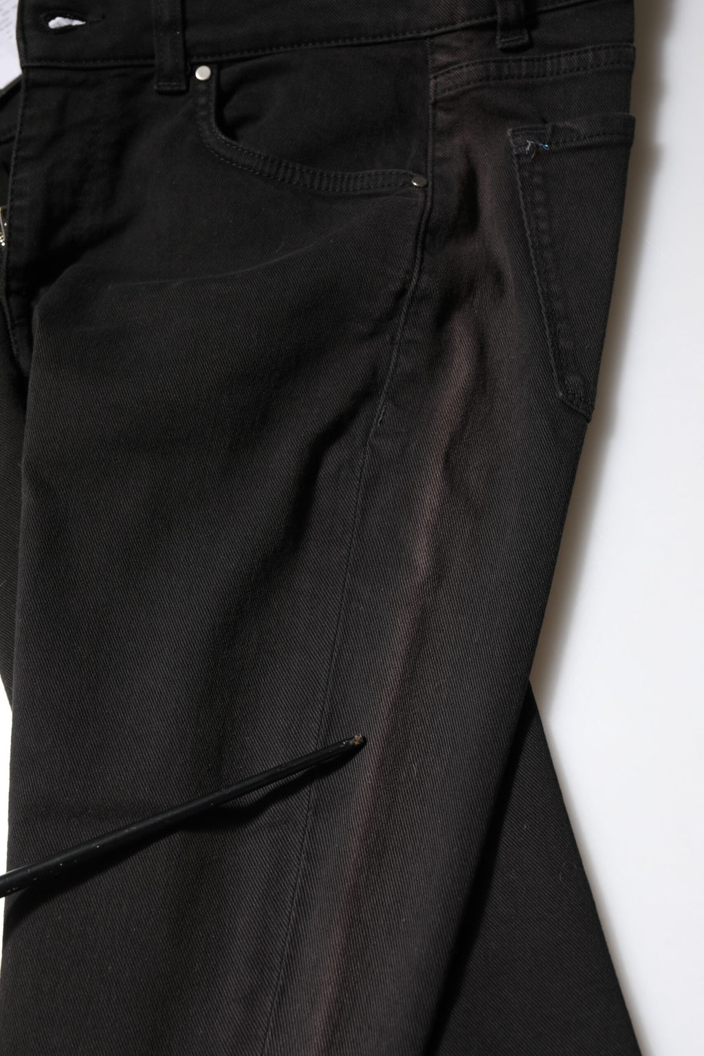 Dolce & Gabbana Schwarze Skinny Denim-Jeans mit mittlerer Taille aus Baumwolle