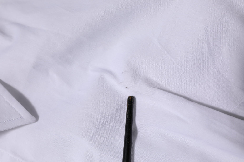 Dolce & Gabbana Weißes Baumwollhemd mit langen Ärmeln und Kragen