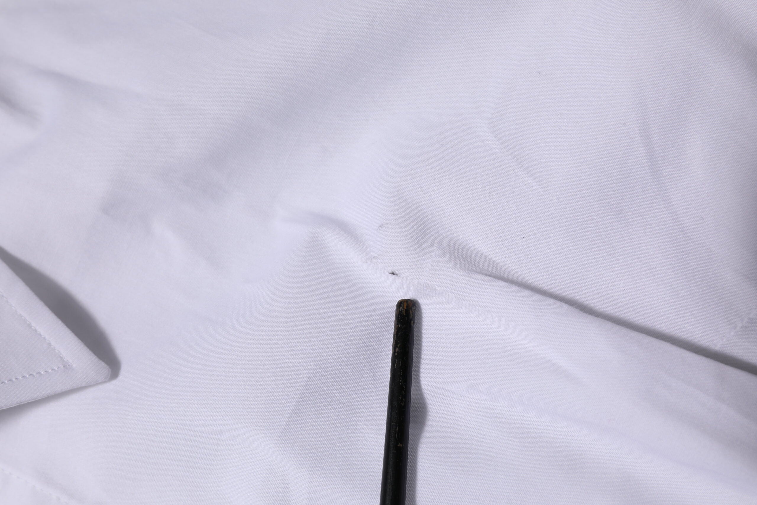 Dolce & Gabbana Weißes Baumwollhemd mit langen Ärmeln und Kragen