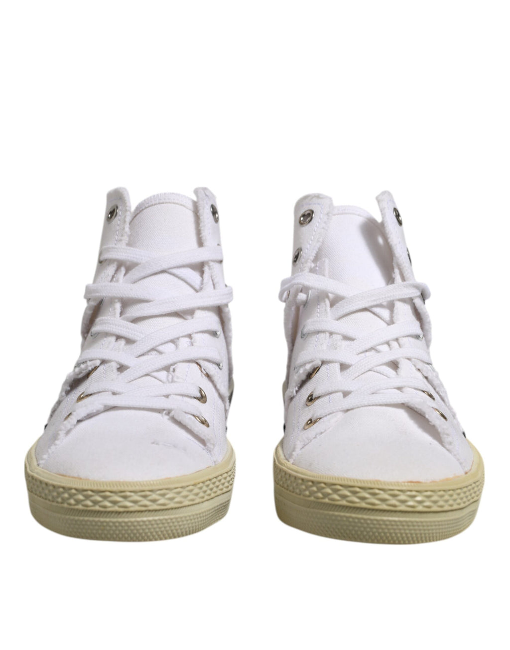 Maison Margiela Weiß Lace Up Mid Top Frauen Turnschuhe Schuhe