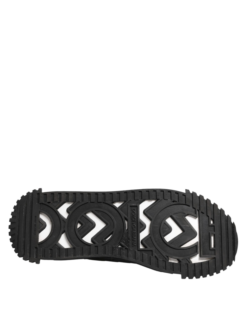 Dolce & Gabbana Schwarz Logo Lace Up Low Top NS1 Turnschuhe Schuhe