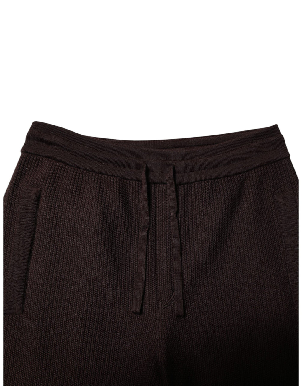 Dolce & Gabbana Braune Kaschmir Herren Jogger Sweatpants Hosen