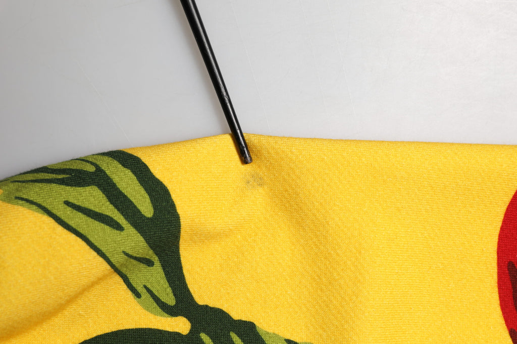 Dolce & Gabbana Gelbe Kirsche Print Jogger-Sweatpants Hose