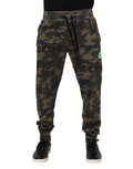 Dolce & Gabbana Brown Camouflage Cotton Men Jogger Pants