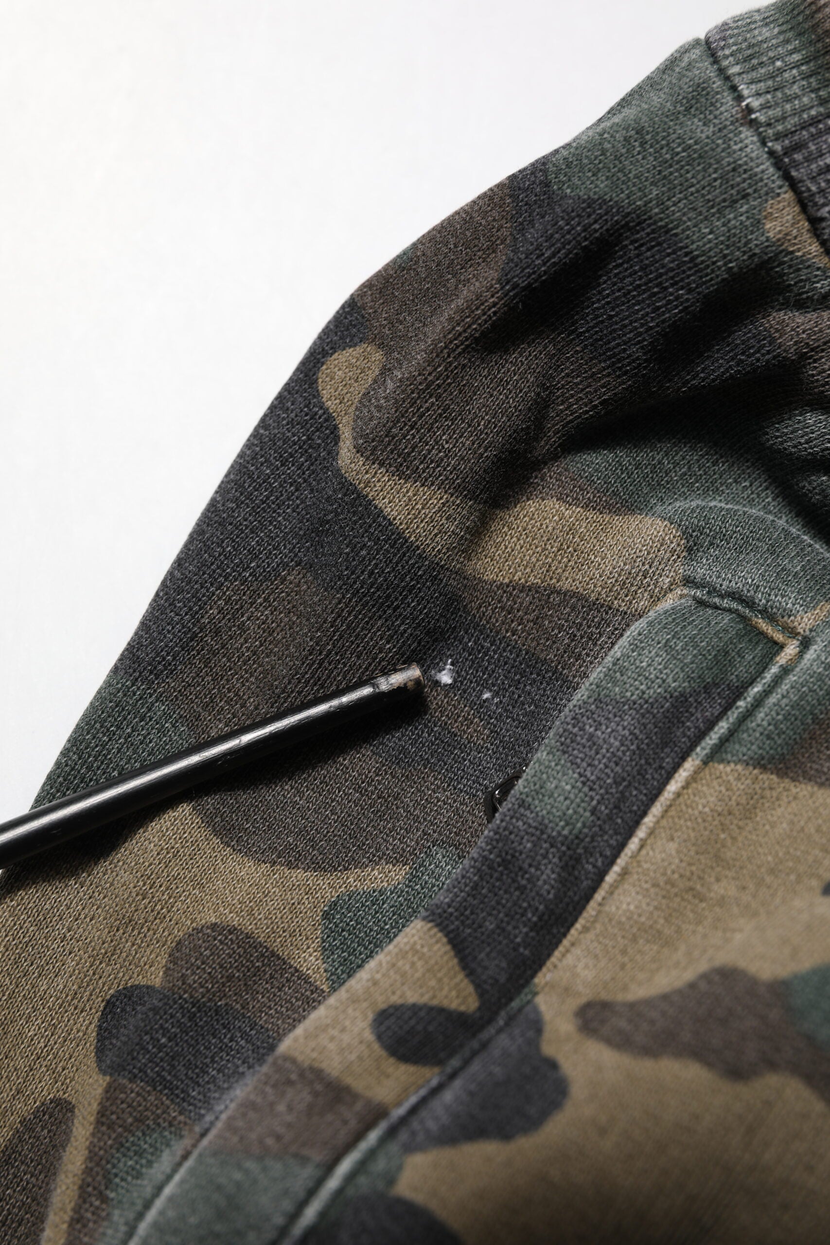 Dolce & Gabbana Braune Camouflage-Baumwoll-Jogger-Hose für Männer