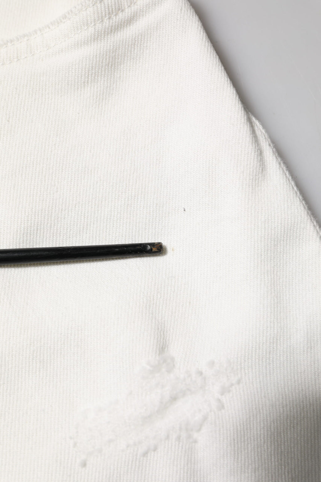 Dolce & Gabbana Weiße Baumwolle Lose Männer Denim Jeans