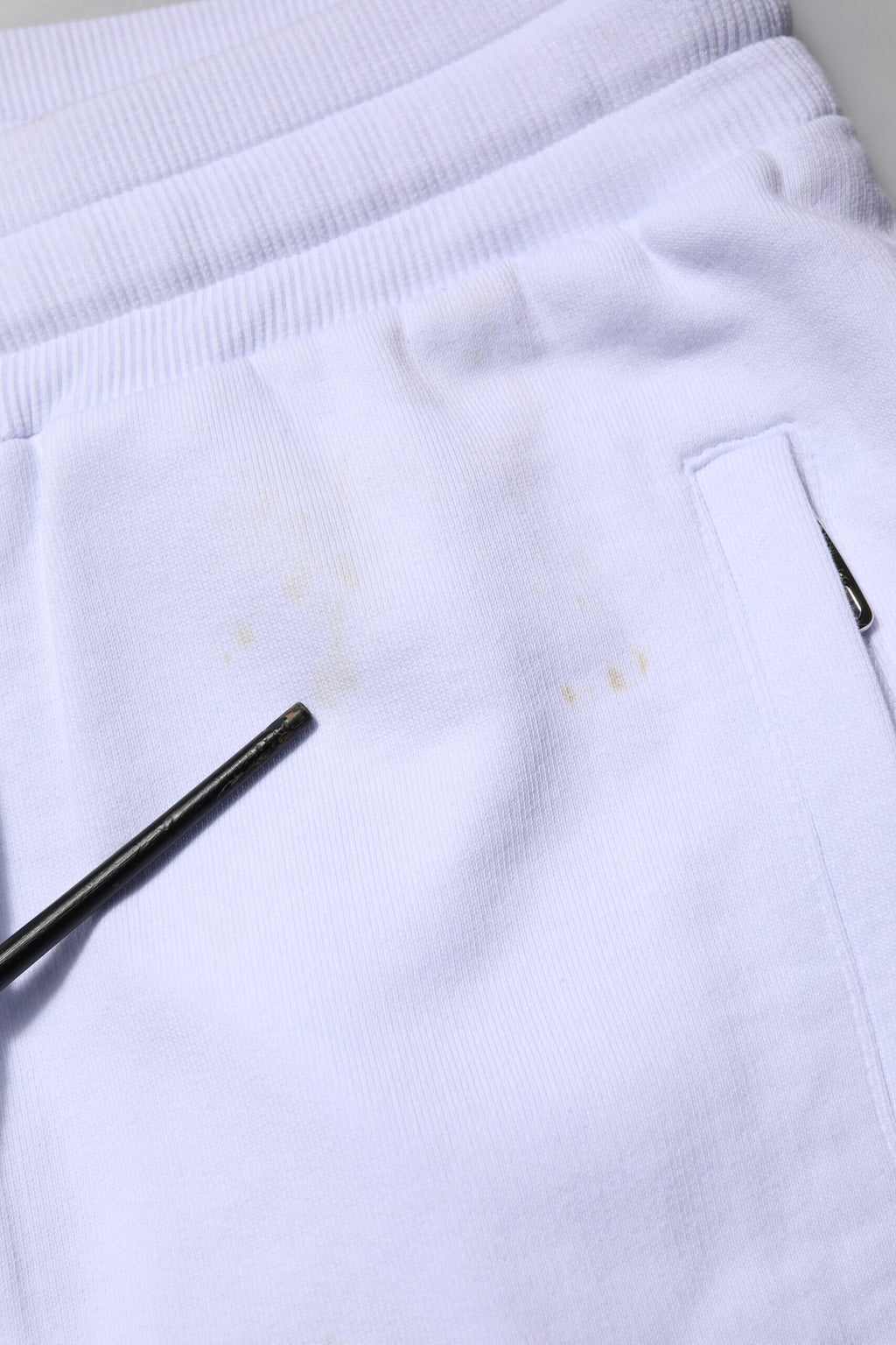 Dolce & Gabbana Weiße Jogginghose mit Kordelzug aus Baumwolle