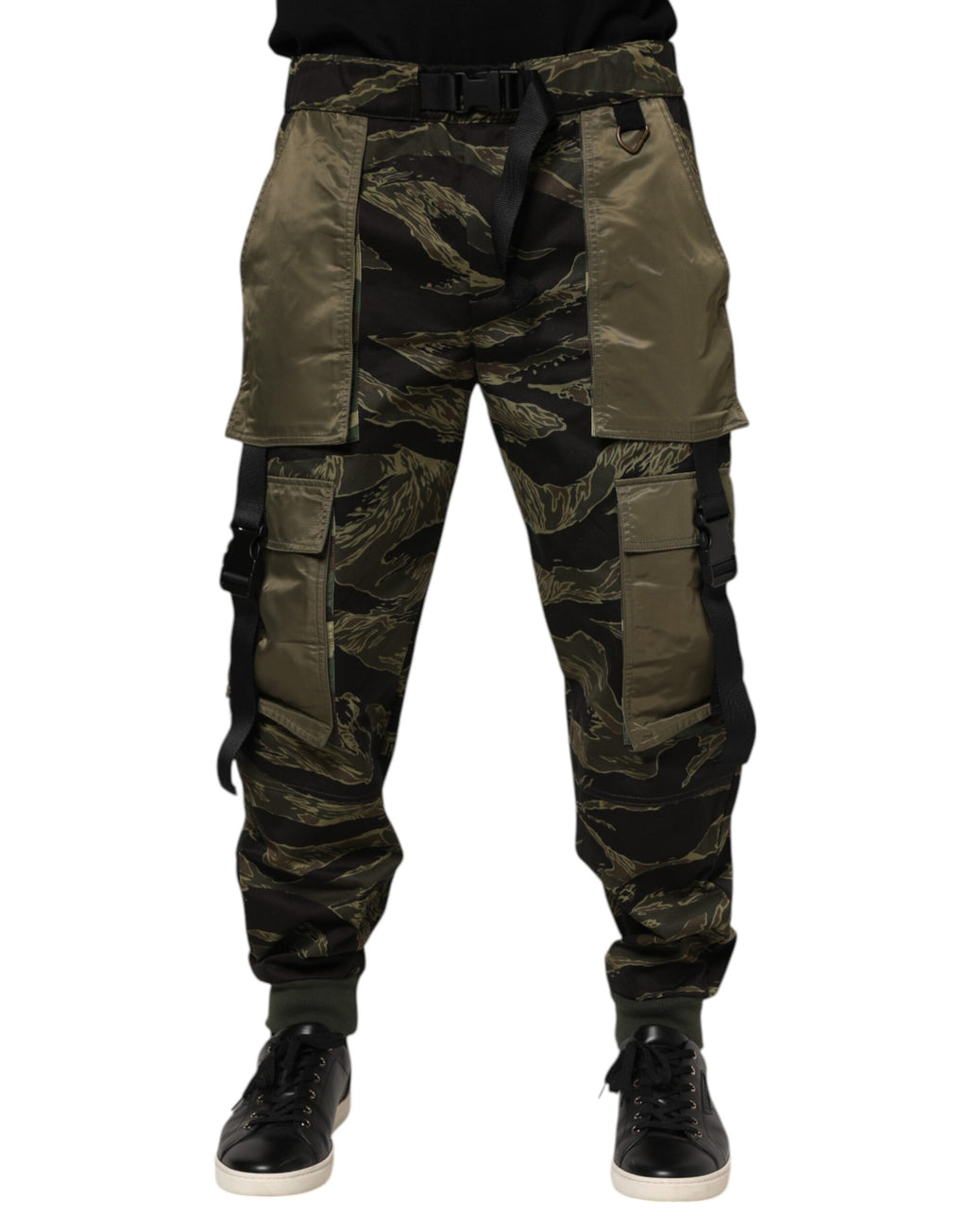 Dolce & Gabbana Multicolor Cargo Tarnhose