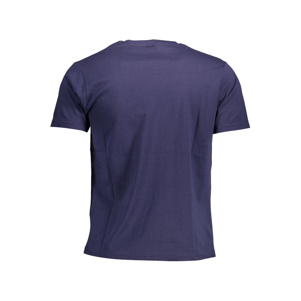 North Sails T-Shirt aus blauer Baumwolle