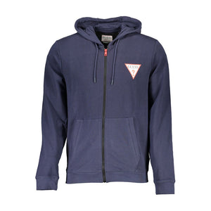 Guess Jeans Blauer Baumwollpullover