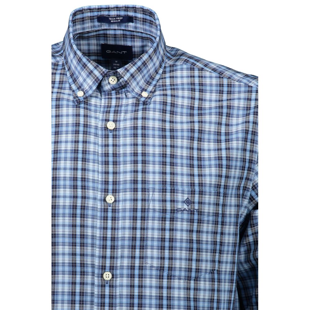 Gant Blaues Baumwollhemd