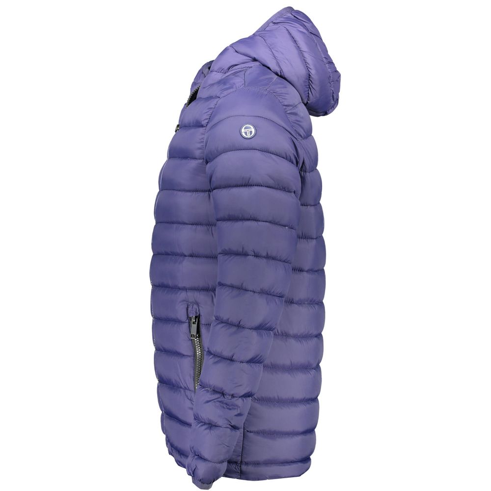 Sergio Tacchini Blaue Polyester Herren Jacke